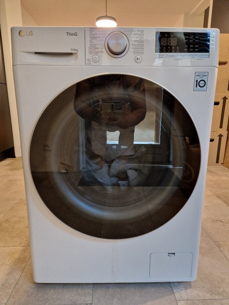 Wasmachine LG, Witgoed en Apparatuur, Wasmachines, Ophalen, 1200 tot 1600 toeren, Gebruikt, 4 tot 6 kg