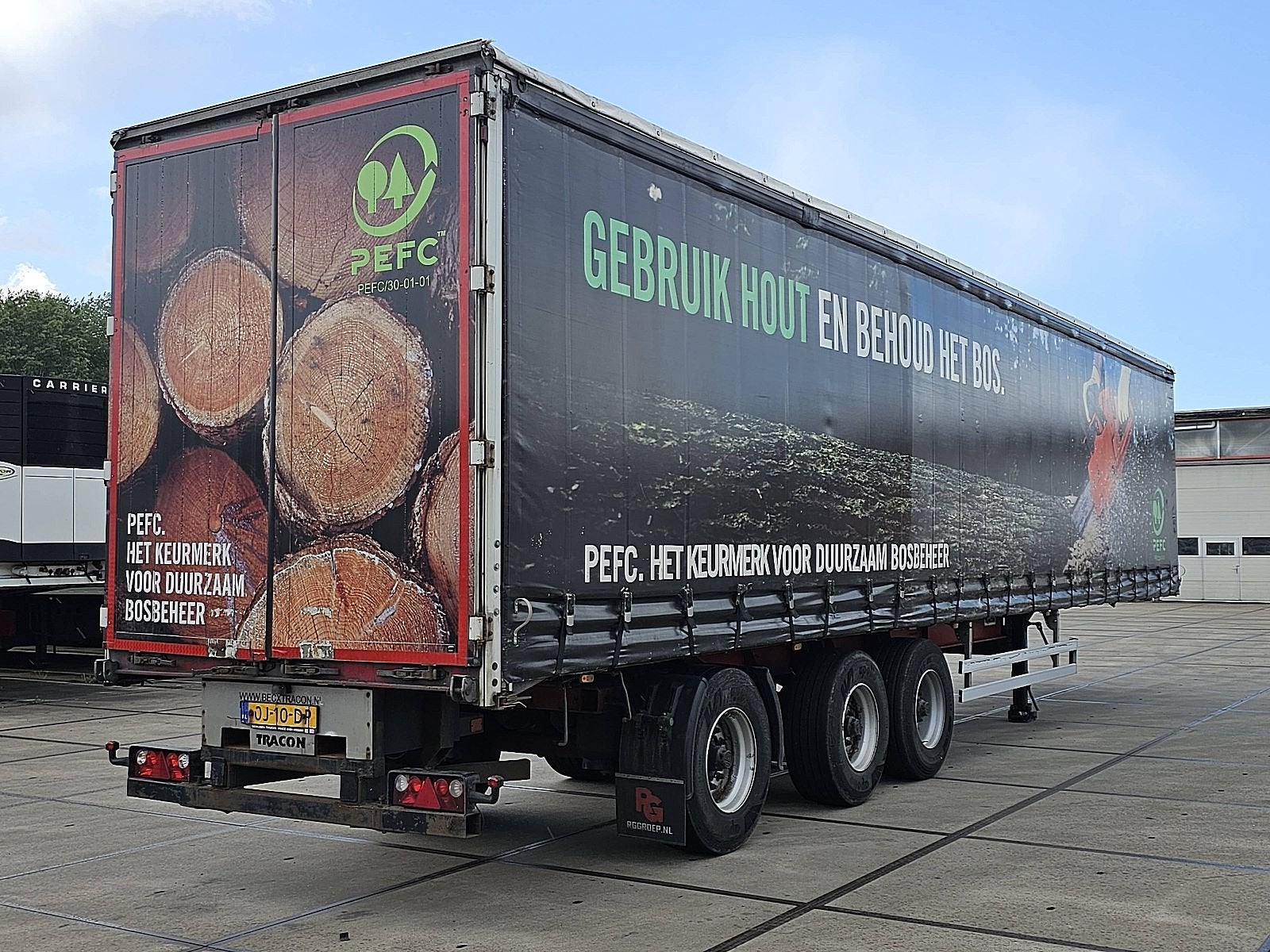 TRACON TO.S 1527 stuuras kooiaap, Auto's, Vrachtwagens, Overige kleuren, Bedrijf, ABS, Aanhangers en Opleggers