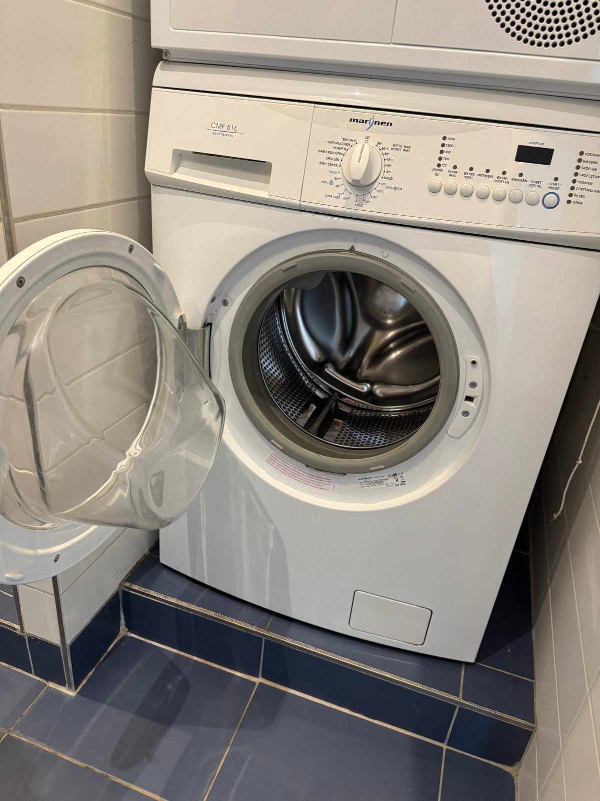 Marijnen Wasmachine CMF 610 - Goede staat, Ophalen, Gebruikt, Voorlader, 85 tot 90 cm