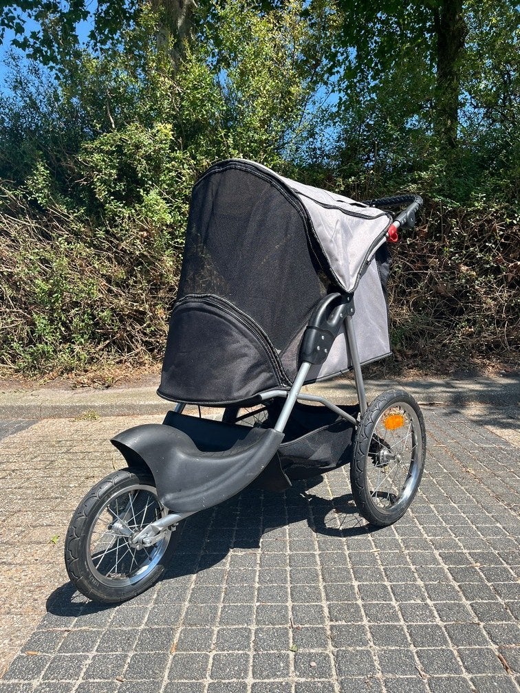 Beezteez Joggy - Hondenbuggy op luchtbanden, Dieren en Toebehoren, Honden-accessoires, Beeztees, Ophalen, Gebruikt, Hondenbuggy