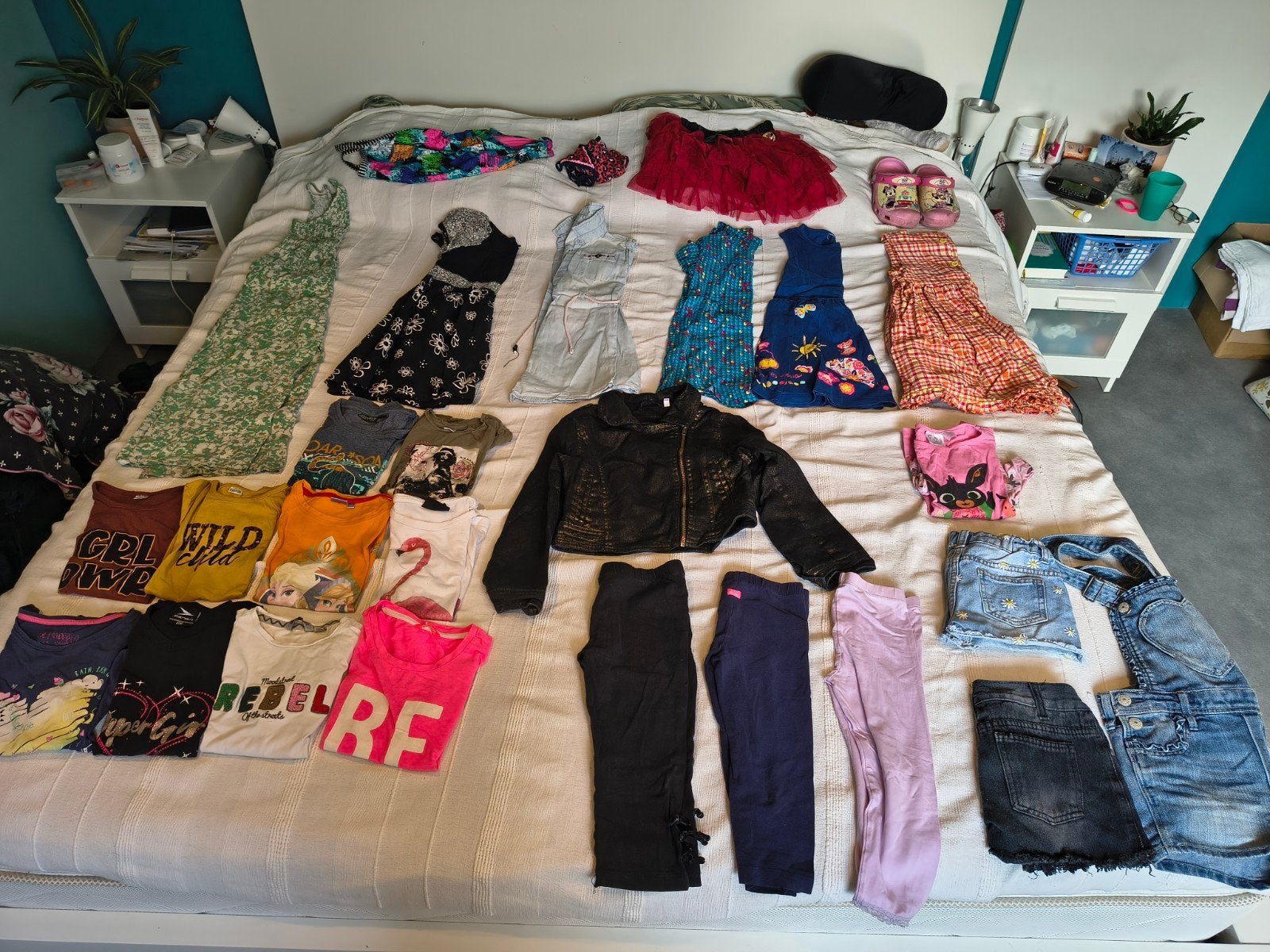 Groot kledingpakket meisjes kleding 122/128, Ophalen of Verzenden, Gebruikt, Overige maten