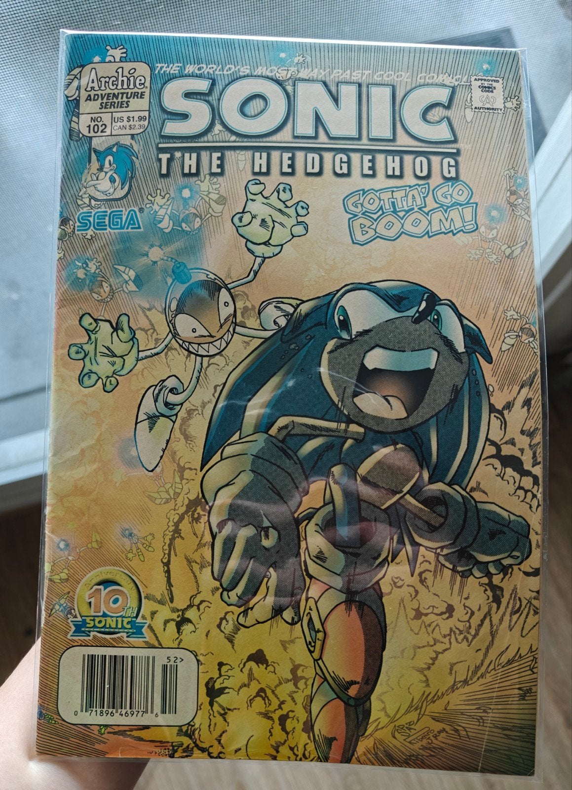Sonic The Hedgehog Archie Series #102, Amerika, Ophalen of Verzenden, Gelezen, Eén comic