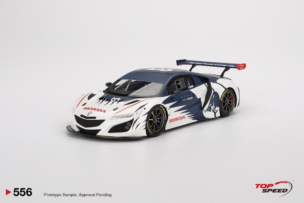 Honda NSX GT3 EVO AlphaTauri Yuki Tsunoda 2023, Hobby en Vrije tijd, Modelauto's | 1:18, Ophalen of Verzenden, Nieuw, Auto, Overige merken