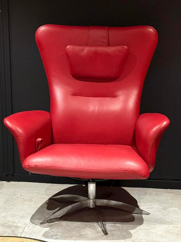 Design draaifauteuil van Montel, ., Design, 75 tot 100 cm, Ophalen of Verzenden