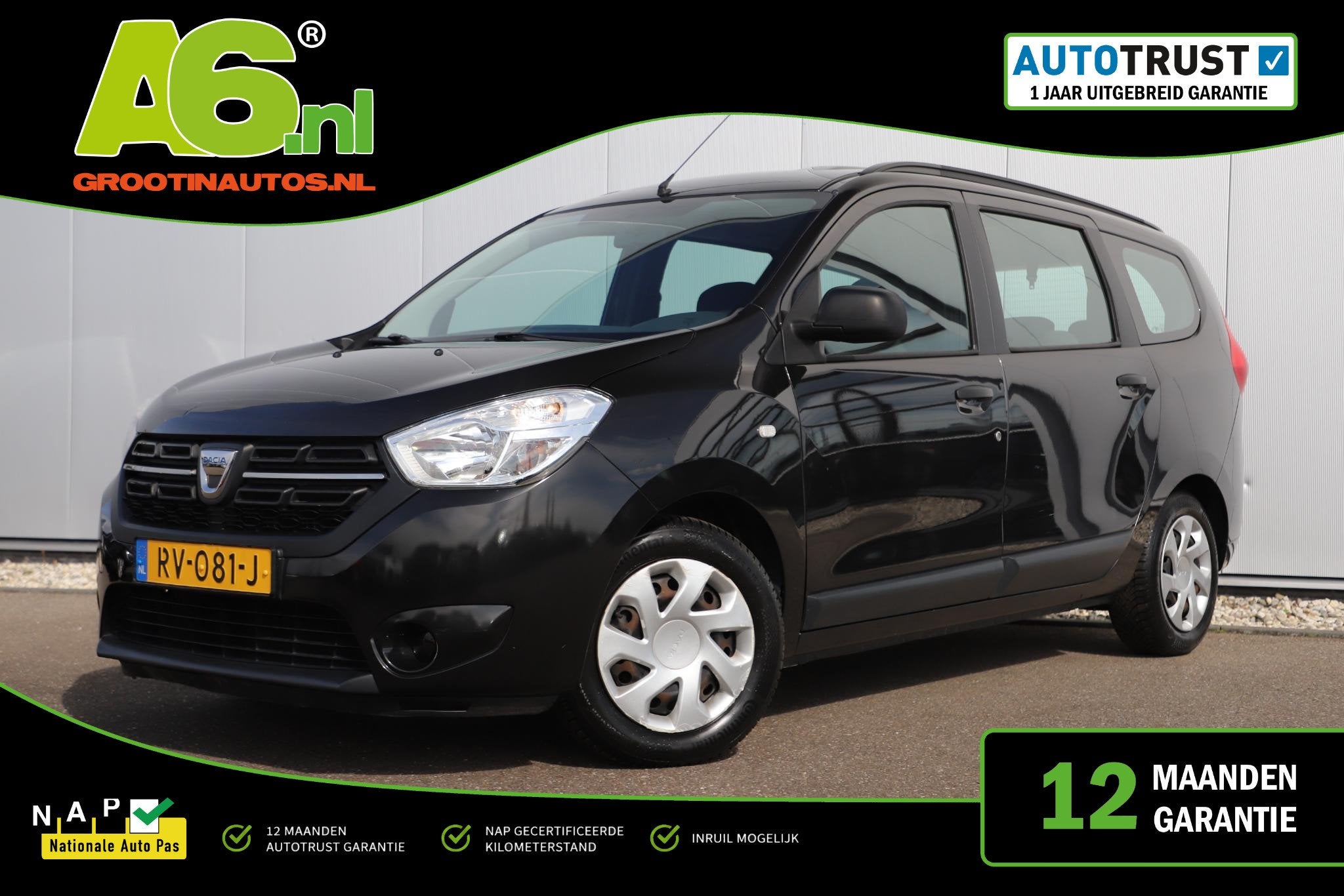 Dacia Lodgy 1.2 TCe Ambiance 7p. Airco Radio Bluetooth Elekt
