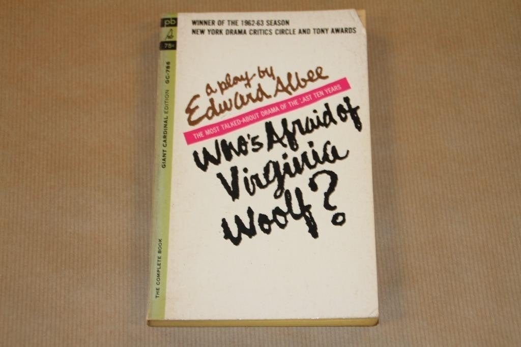 Who's afraid of Virgina Woolf - Albee [toneelstuk script], Boeken, Ophalen of Verzenden, Gelezen, Personen