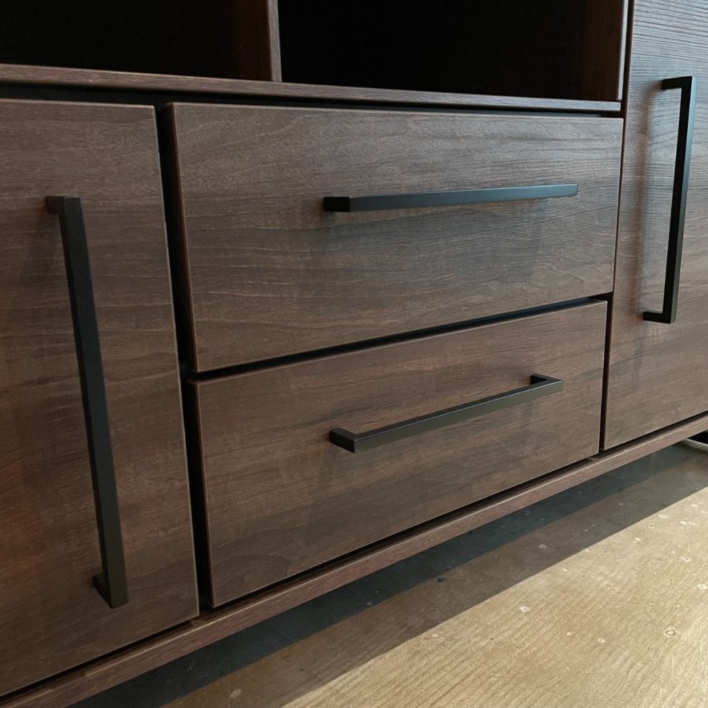 Scuro Dressoir Dark almond decor 182cm - Pronto Wonen, Niet ingevuld, Niet ingevuld, Niet ingevuld