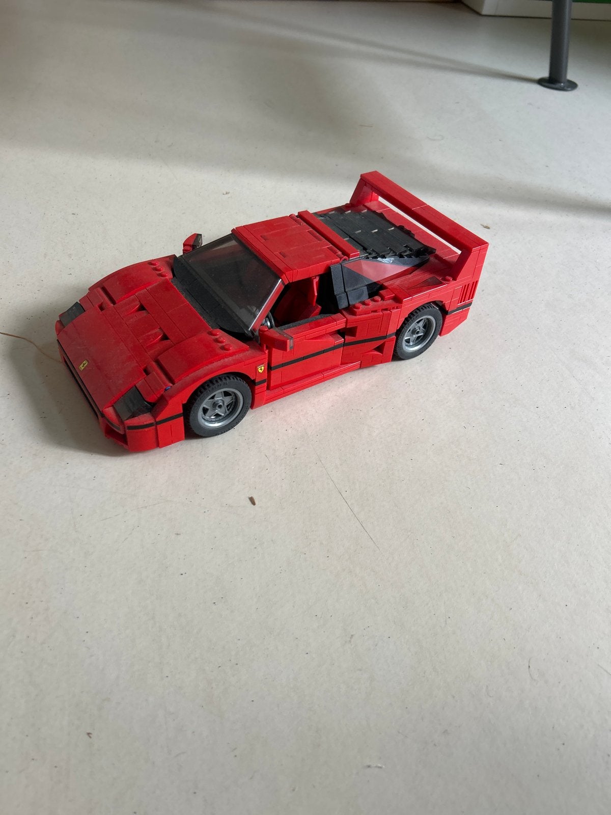 LEGO Ferrari F40 10248 – compleet, zonder doos/handleiding, Ophalen of Verzenden, Zo goed als nieuw, Lego, Creator
