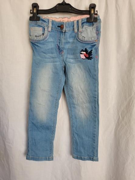 Gave meiden spijkerbroek mt 122 merk Palomino, Broek, Meisje, ., Ophalen of Verzenden