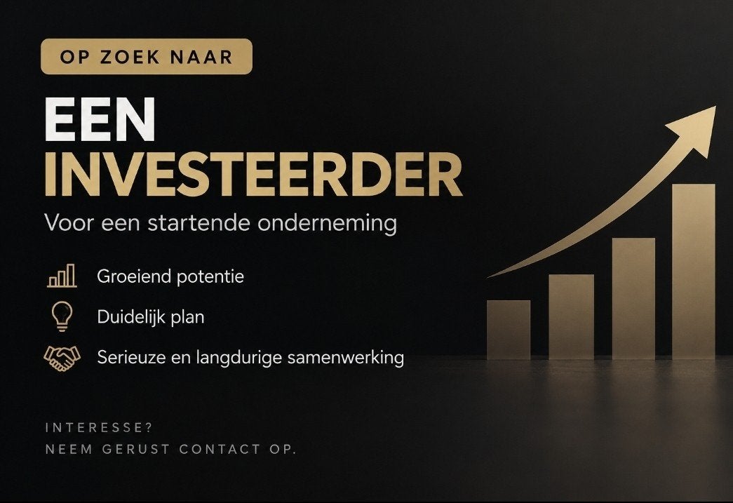 Investeerder gezocht | Startende onderneming