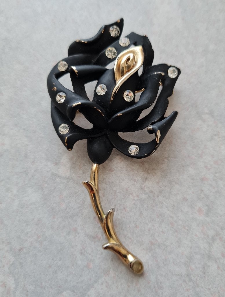 Aparte broche, Ophalen of Verzenden, Zo goed als nieuw, Overige kleuren, Overige materialen