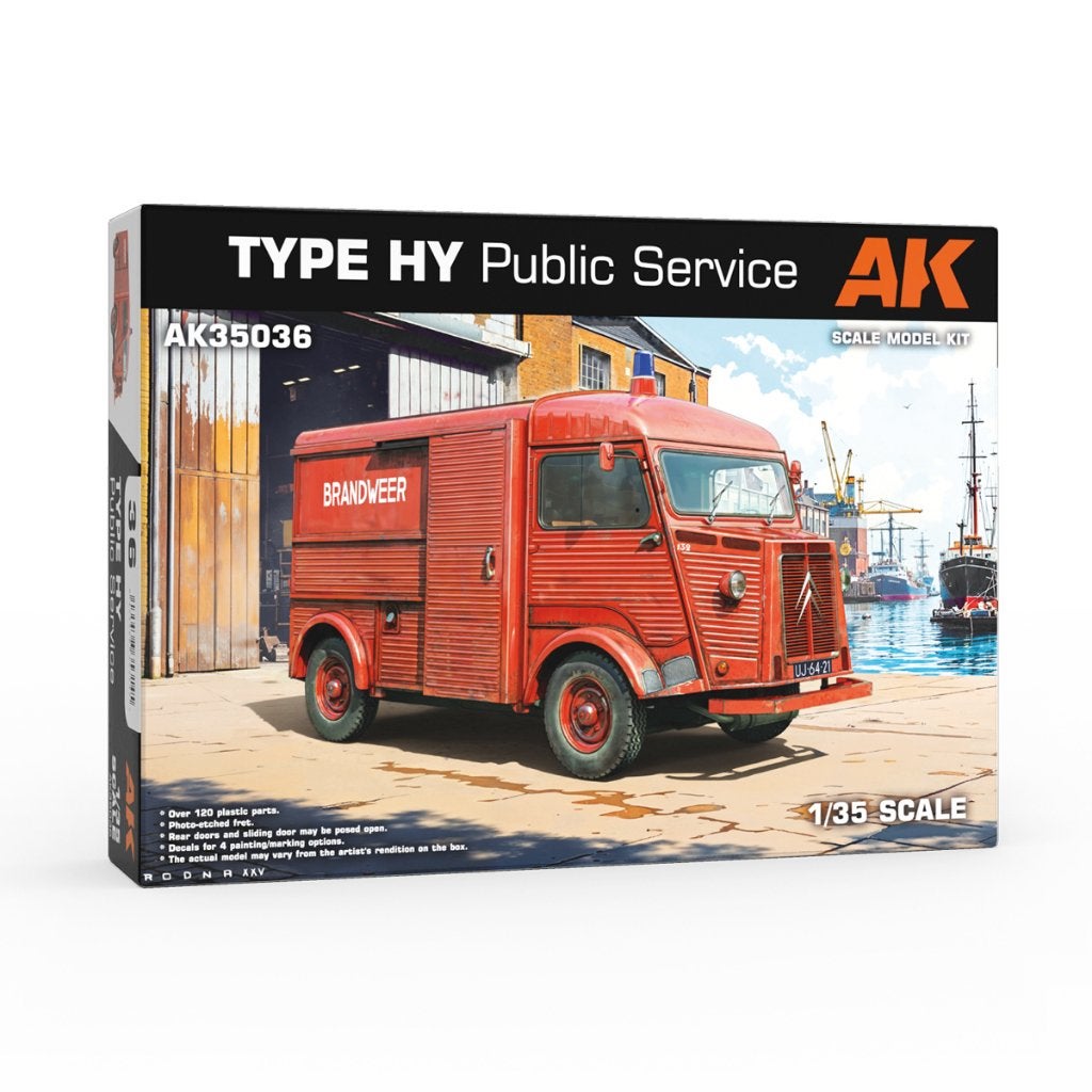 Ak interactive 1:35 TYPE HY PUBLIC SERVICE, Overige merken, Verzenden, Zo goed als nieuw, -