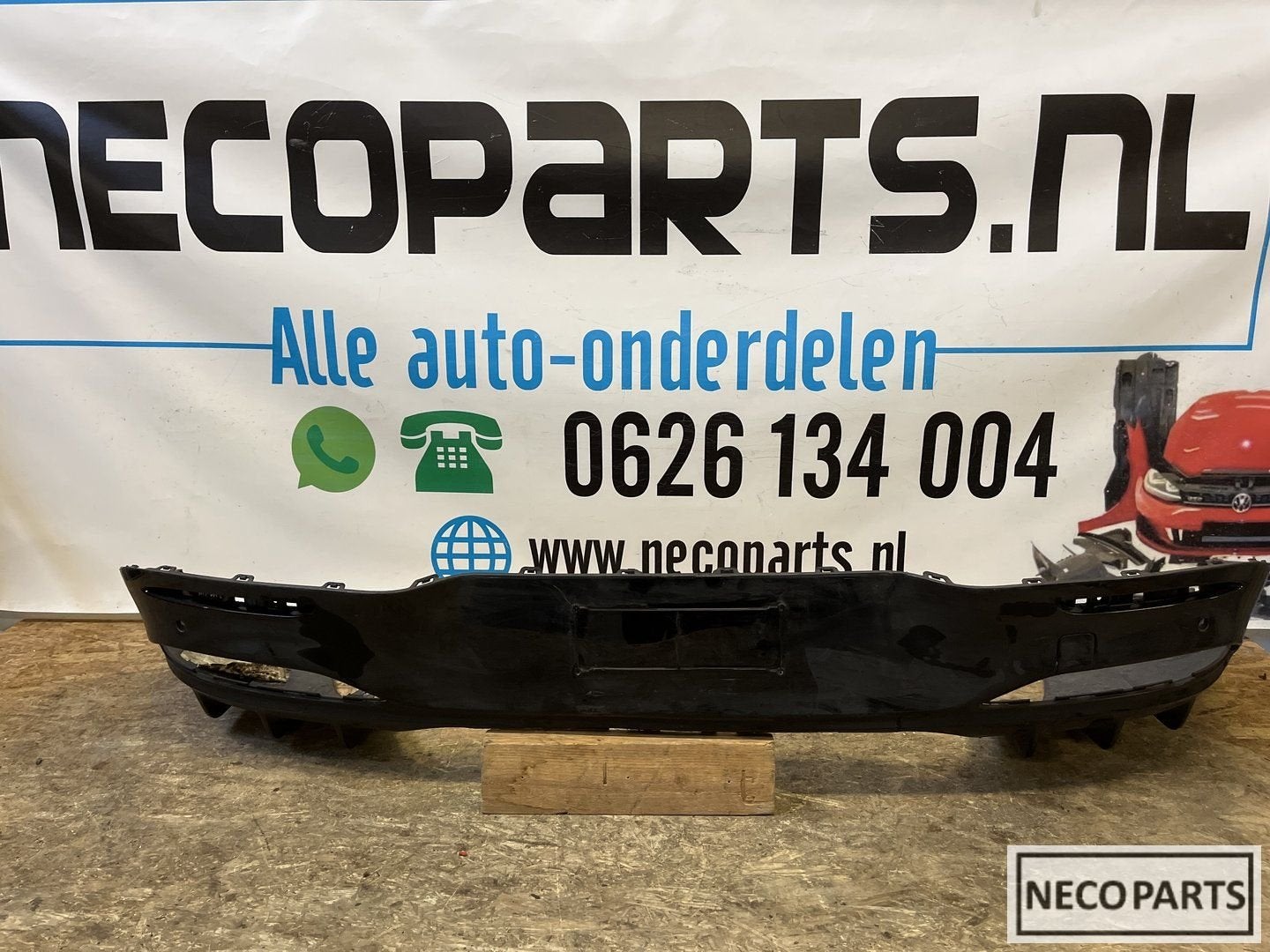 MERCEDES EQE AMG ACHTERBUMPER DIFFUSER ORIGINEEL, Gebruikt, -, Ophalen of Verzenden, Spatbord