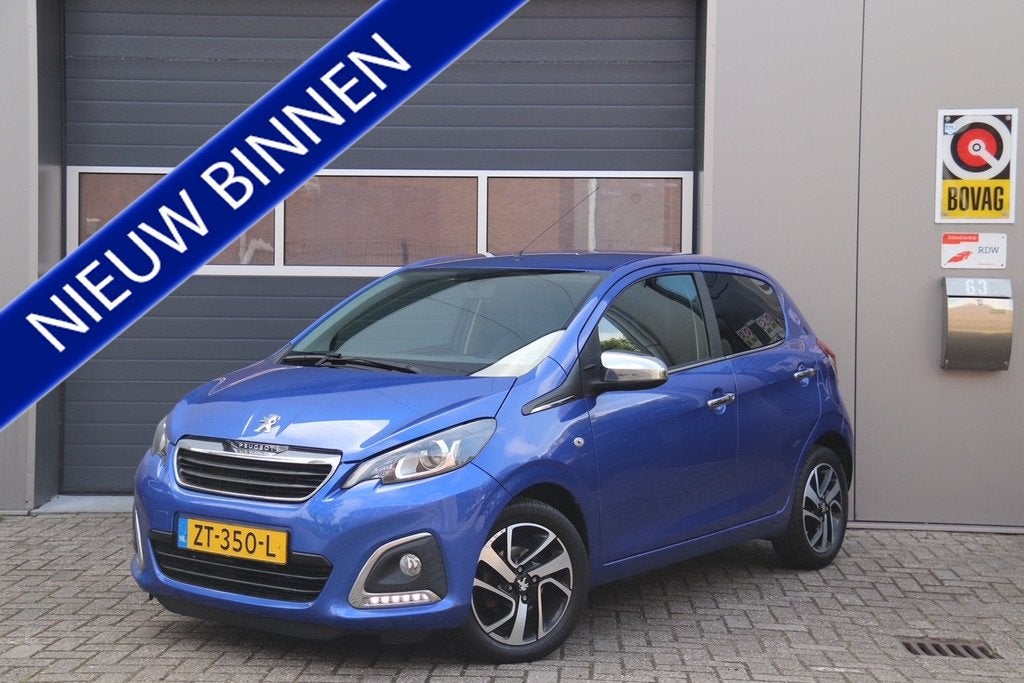 Peugeot 108 1.0 e-VTi Allure, Carplay, Camera, Airco, Auto's, Peugeot, Voorwielaandrijving, Stof, Gebruikt, Origineel Nederlands