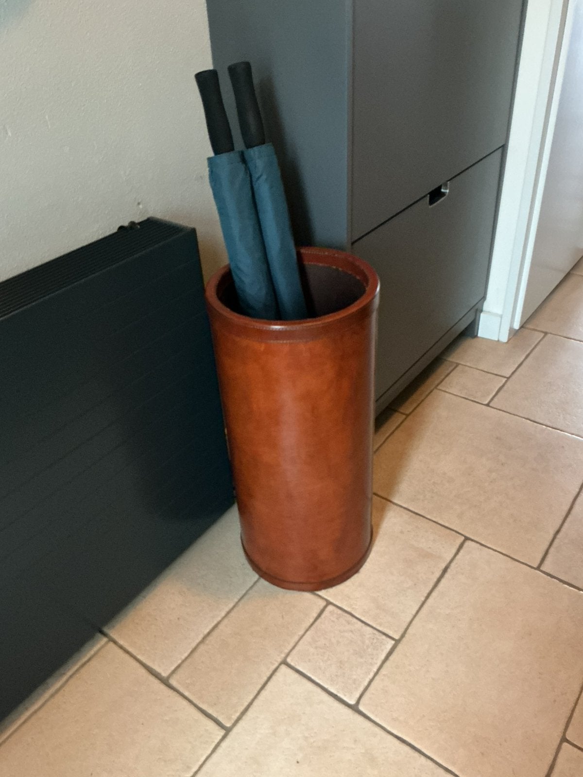 Flamant Paraplubak Leer. Zo goed als nieuw, Ophalen of Verzenden, Zo goed als nieuw, Overige materialen