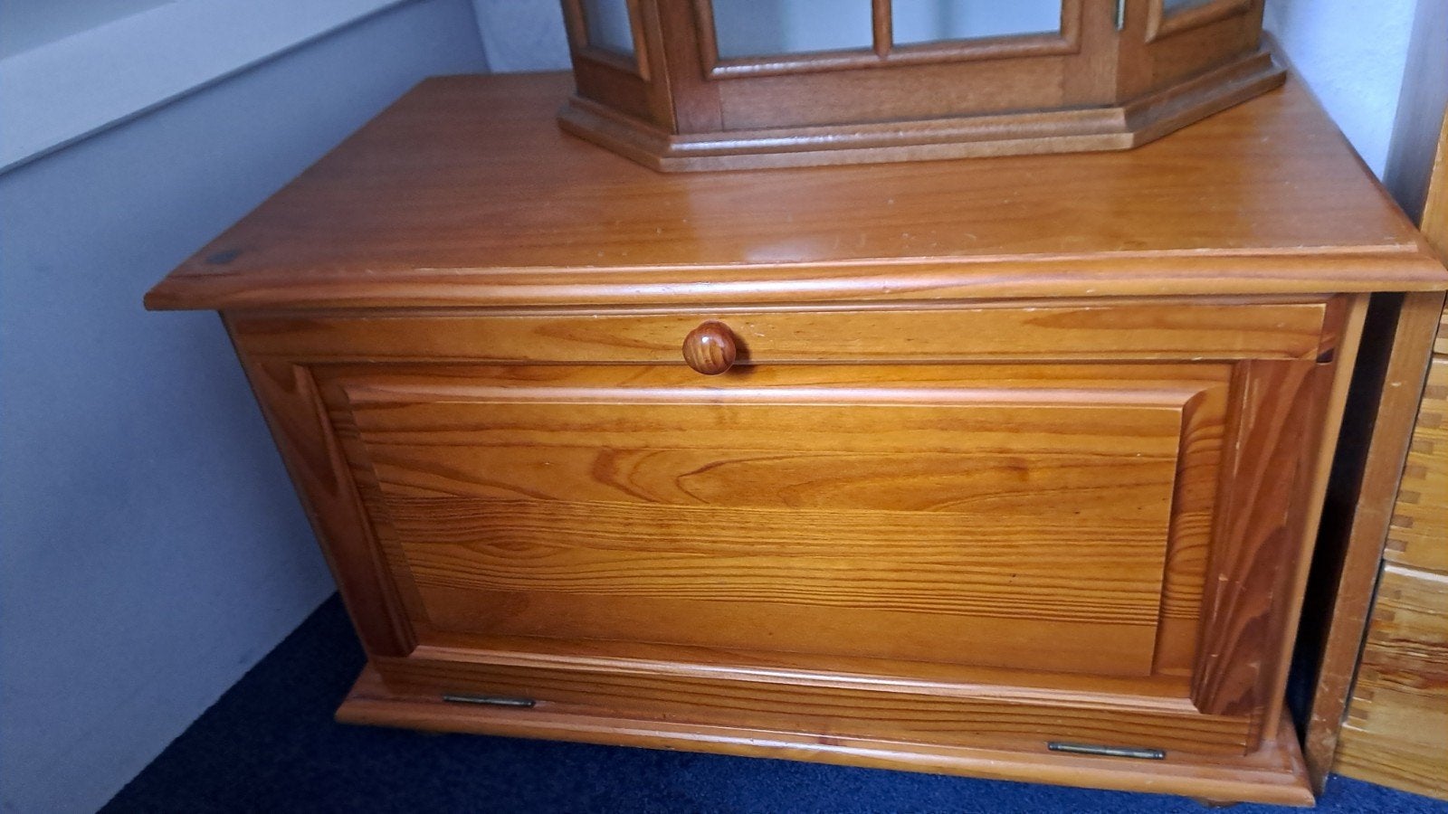 Dekenkist met klep., Ophalen, 50 tot 100 cm