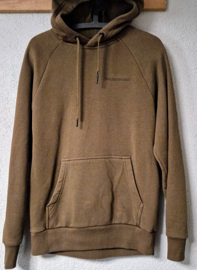 Peak Performance hoodie sweater Maat S, Kleding | Heren, Bruin, Nieuw, Maat 46 (S) of kleiner, Peak Performance