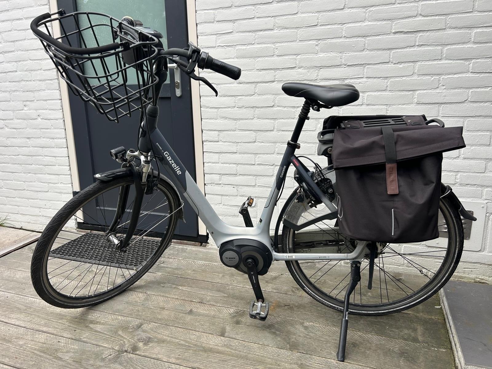 Gazelle Grenoble C7 HMB elektrische fiets met Bosch motor, Ophalen, Gebruikt, 51 tot 55 cm, 50 km per accu of meer