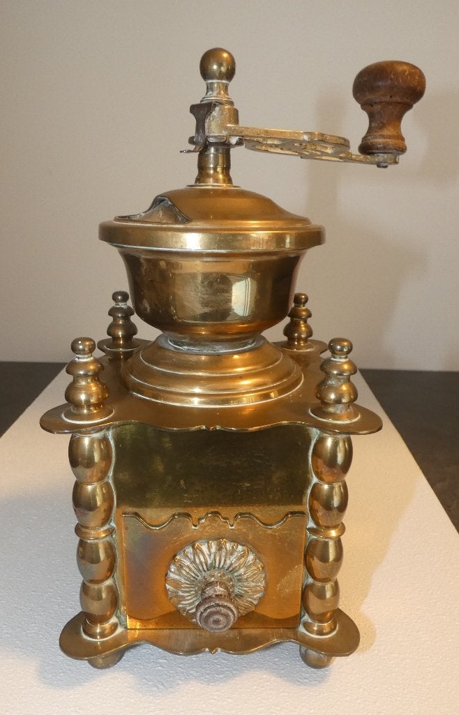 Koperen koffiemolen [1903], Antiek en Kunst, Ophalen of Verzenden