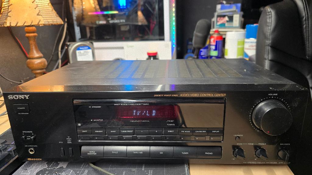 Sony STR-GX315 Stereo Receiver, Ophalen, Gebruikt, 60 tot 120 watt, Sony