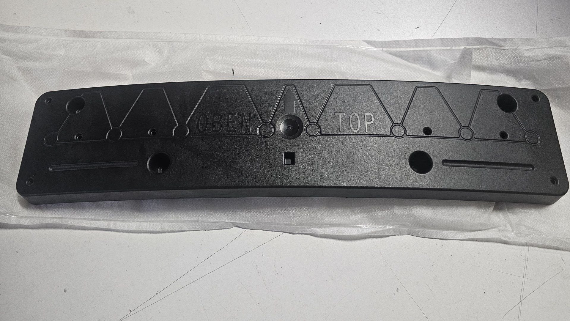 Voorbumper kenteken houder plaat BMW iX20 serie M60  5113793, -, Voor, Nieuw, Ophalen of Verzenden