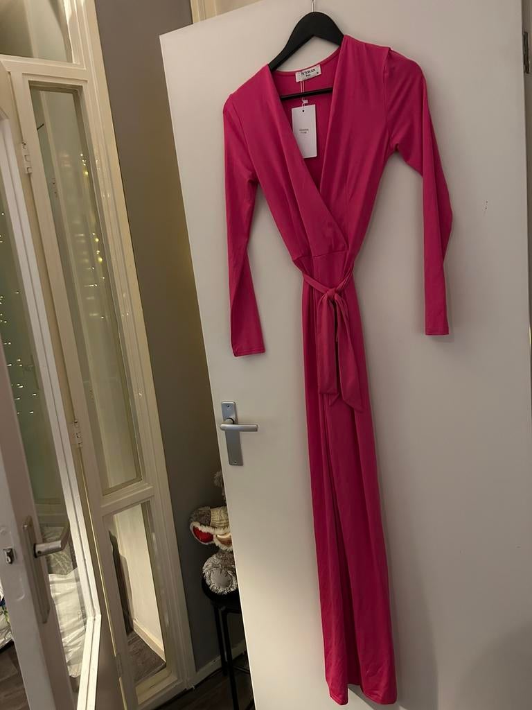By Swan jumpsuit felroze, maat M, Ophalen of Verzenden, Nieuw, Maat 38/40 (M), Roze