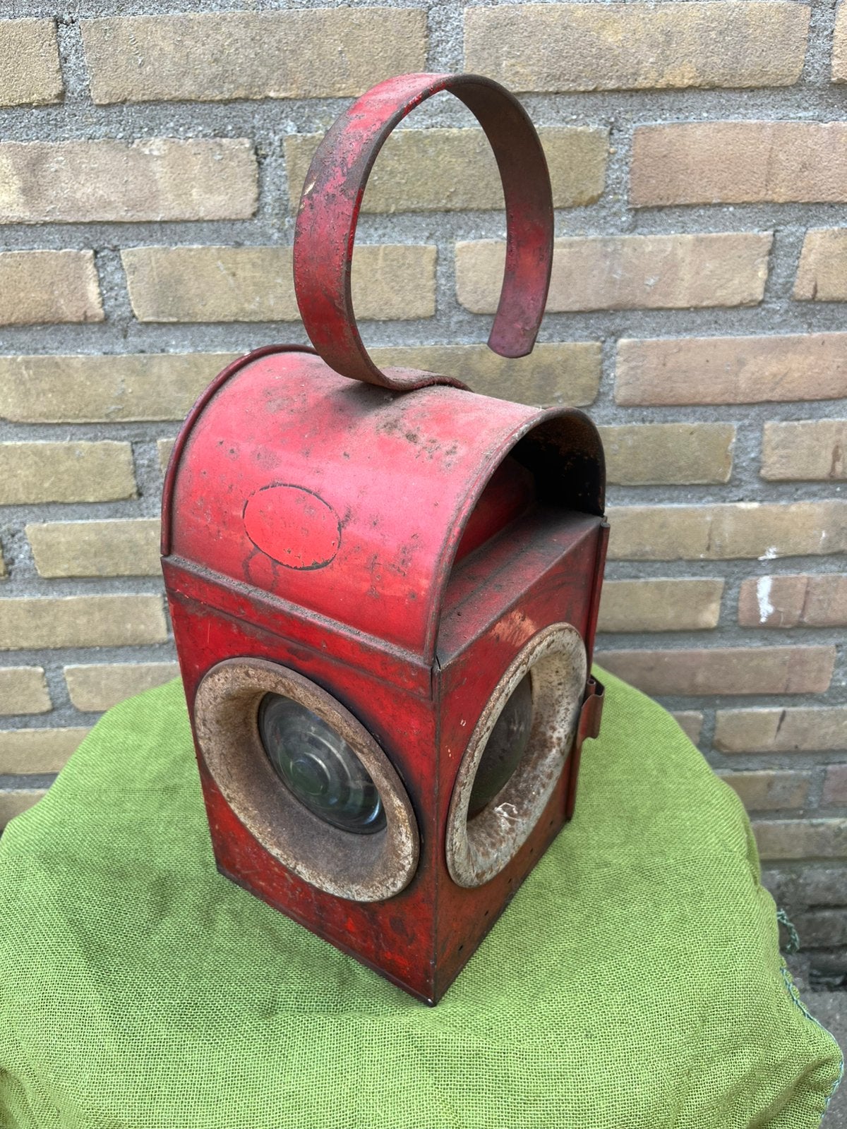 Vintage spoorlamp Chalwyn, Ophalen of Verzenden, Zo goed als nieuw, Trein, Overige typen