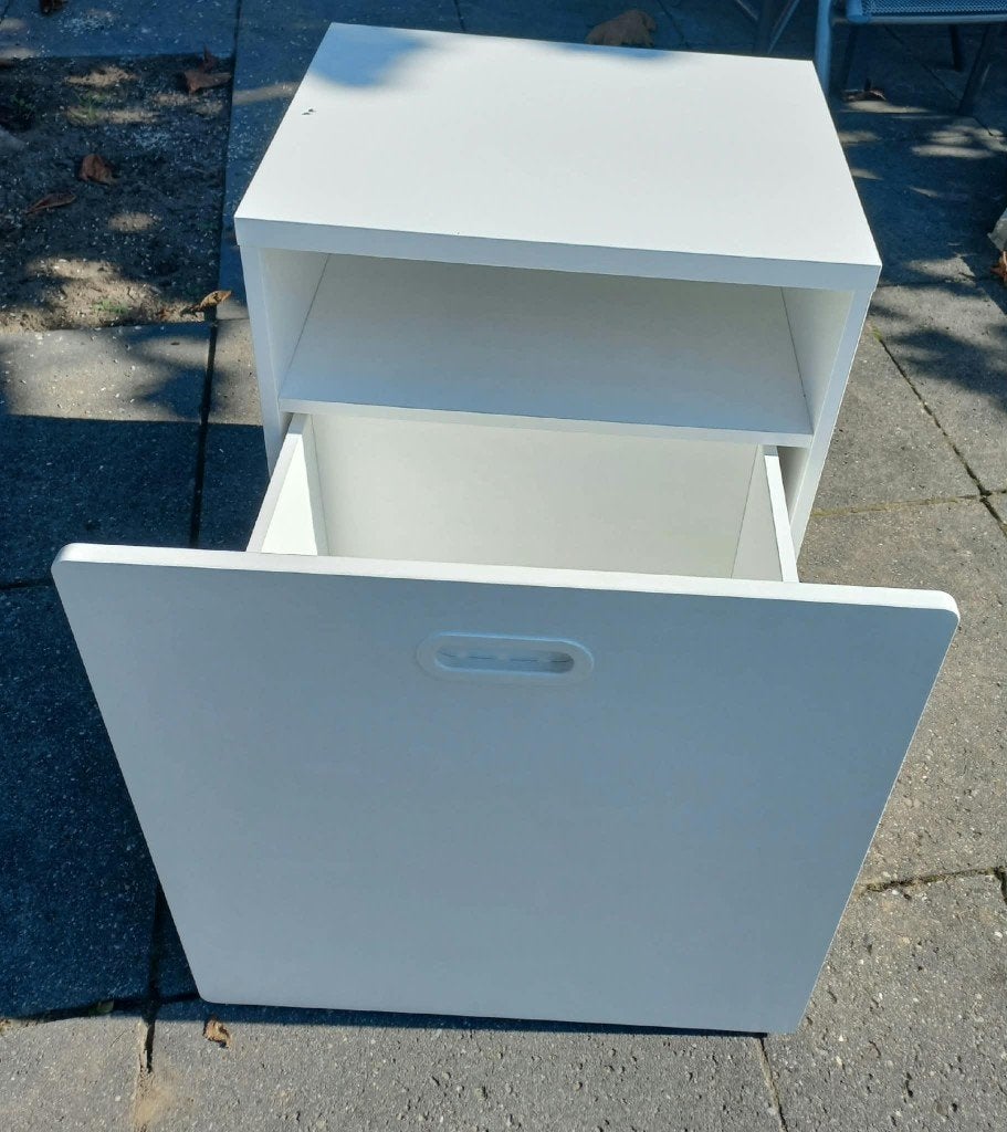 Ikea opbergmeubel wit, Ophalen, Zo goed als nieuw, Wit, Opbergmeubel