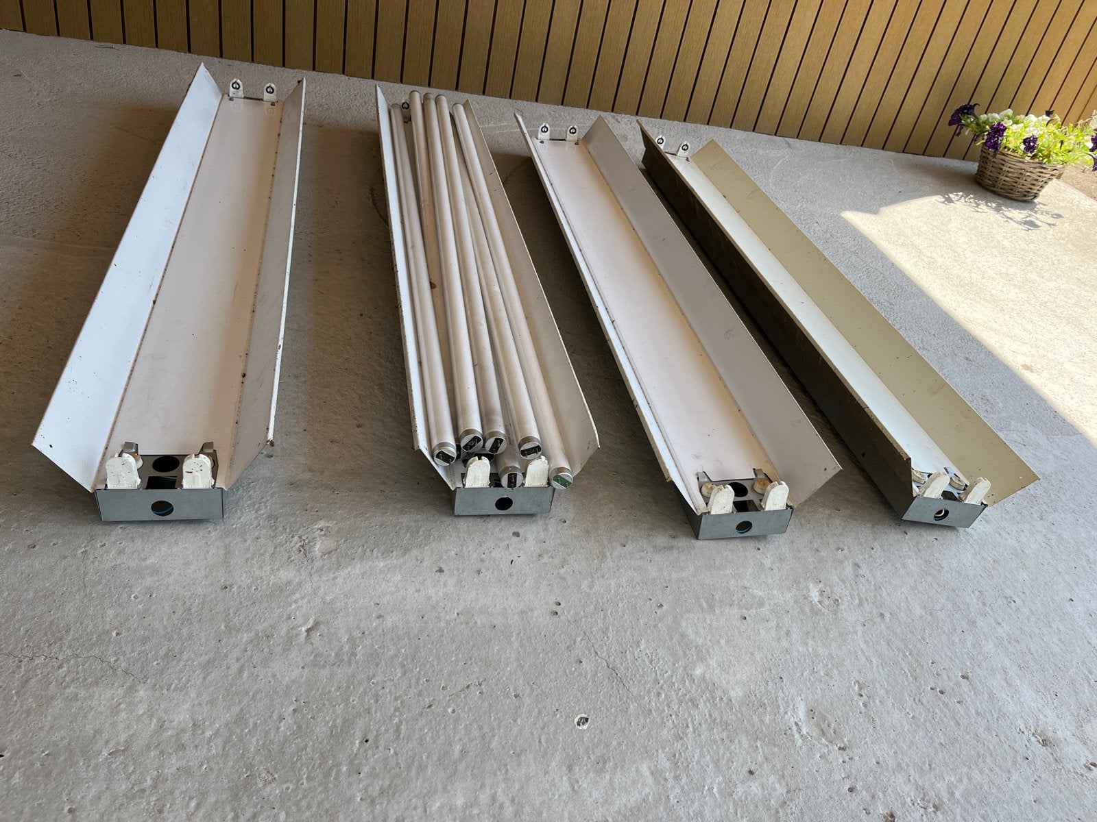 TL-verlichting Norton Armatuur 2x36W met lampen, Ophalen, Gebruikt