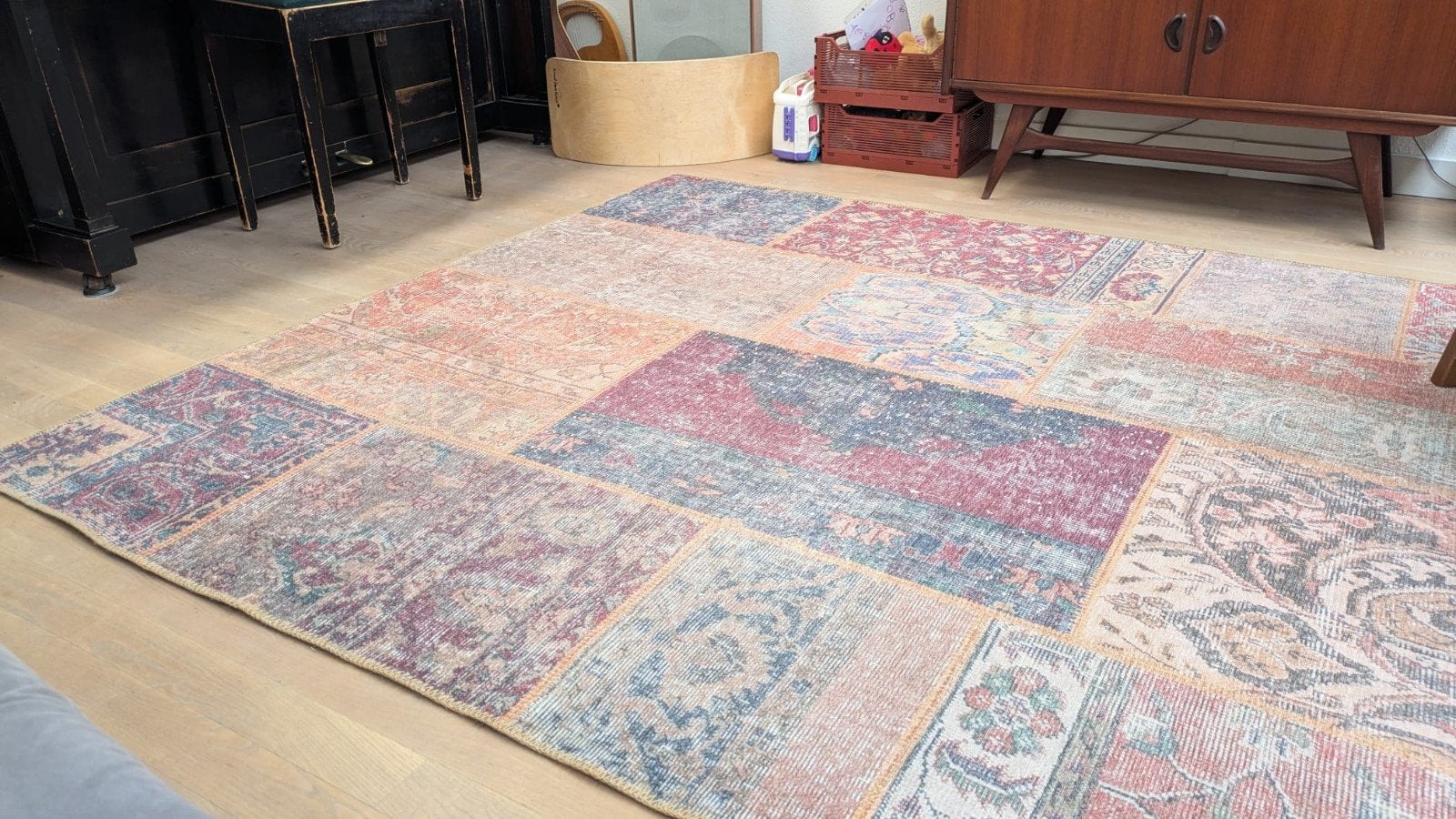 Brinker carpets Vloerkleed Patchwork - Moods Rustic No.16, Huis en Inrichting, Ophalen, Gebruikt, 5 tot 10 m², Tapijt