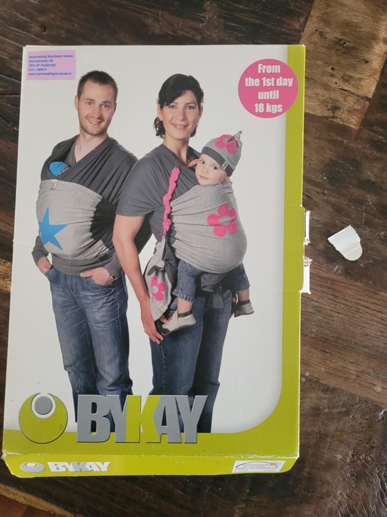 BYKAY Draagdoek -olijfgroen- Nieuw in doos, Kinderen en Baby's, Babydragers en Draagdoeken, Overige merken, Draagdoek, Nieuw, Ophalen of Verzenden
