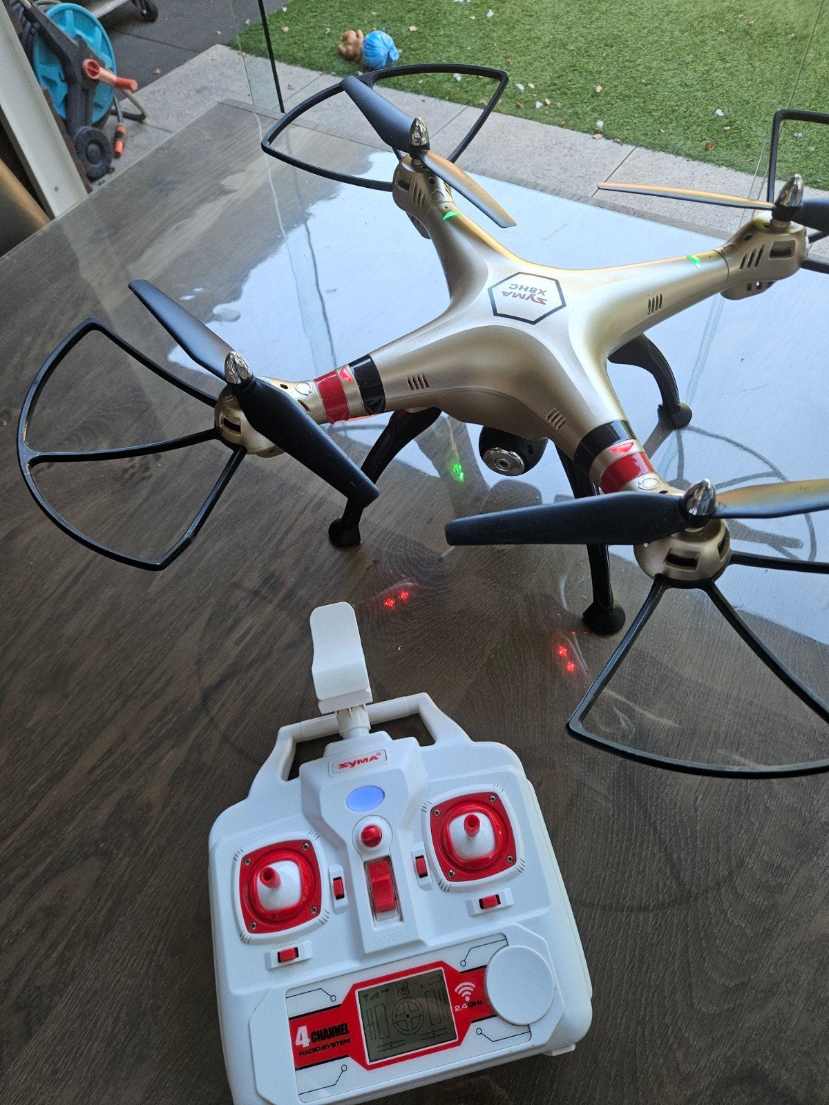 Syma X8HW Drone met Camera en Afstandsbediening, 250 tot 900 gram, Gebruikt, Syma, Ophalen of Verzenden