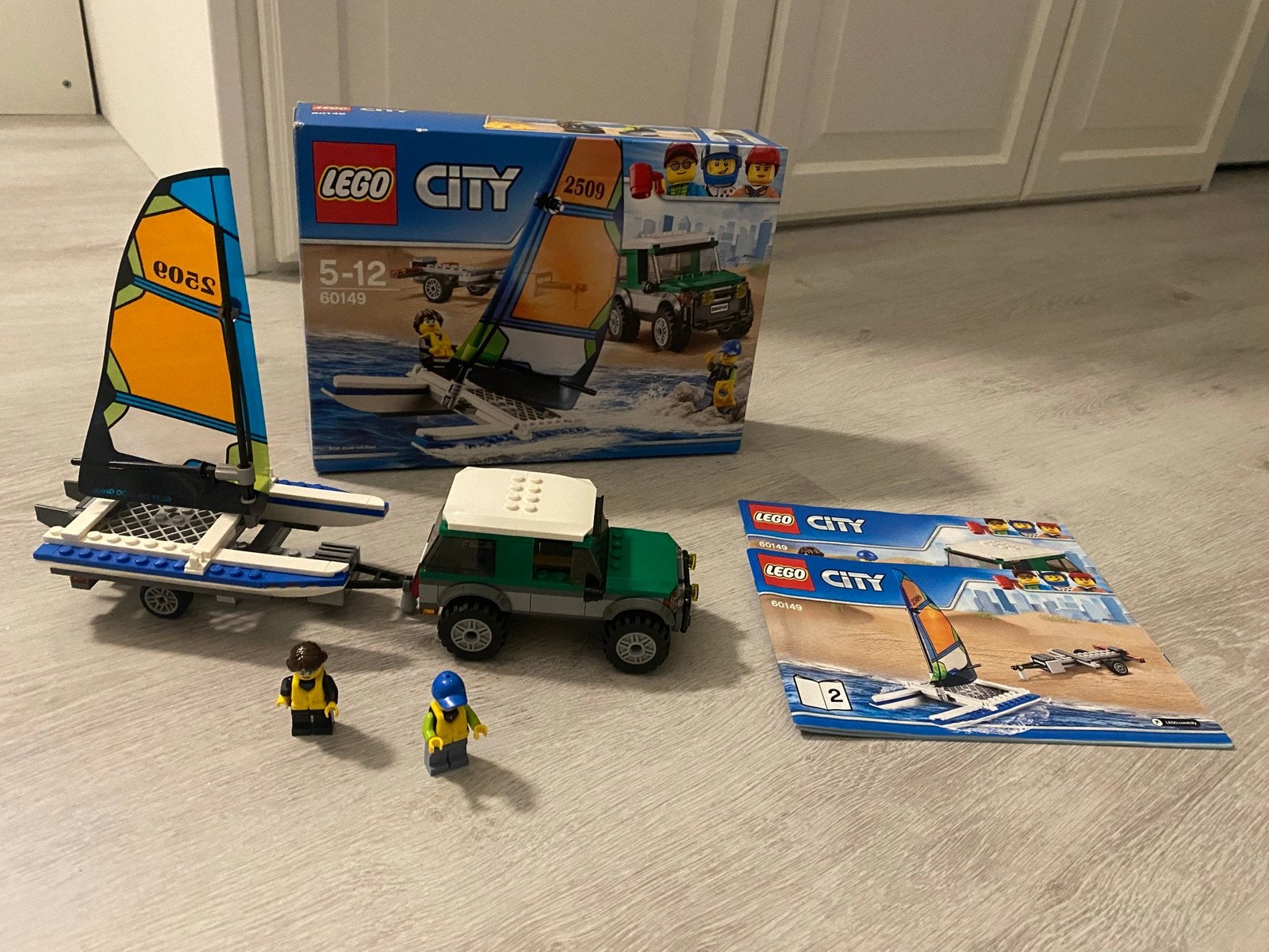 Lego City 60149 4x4 met Catamaran, City, Lego, Ophalen of Verzenden, Zo goed als nieuw