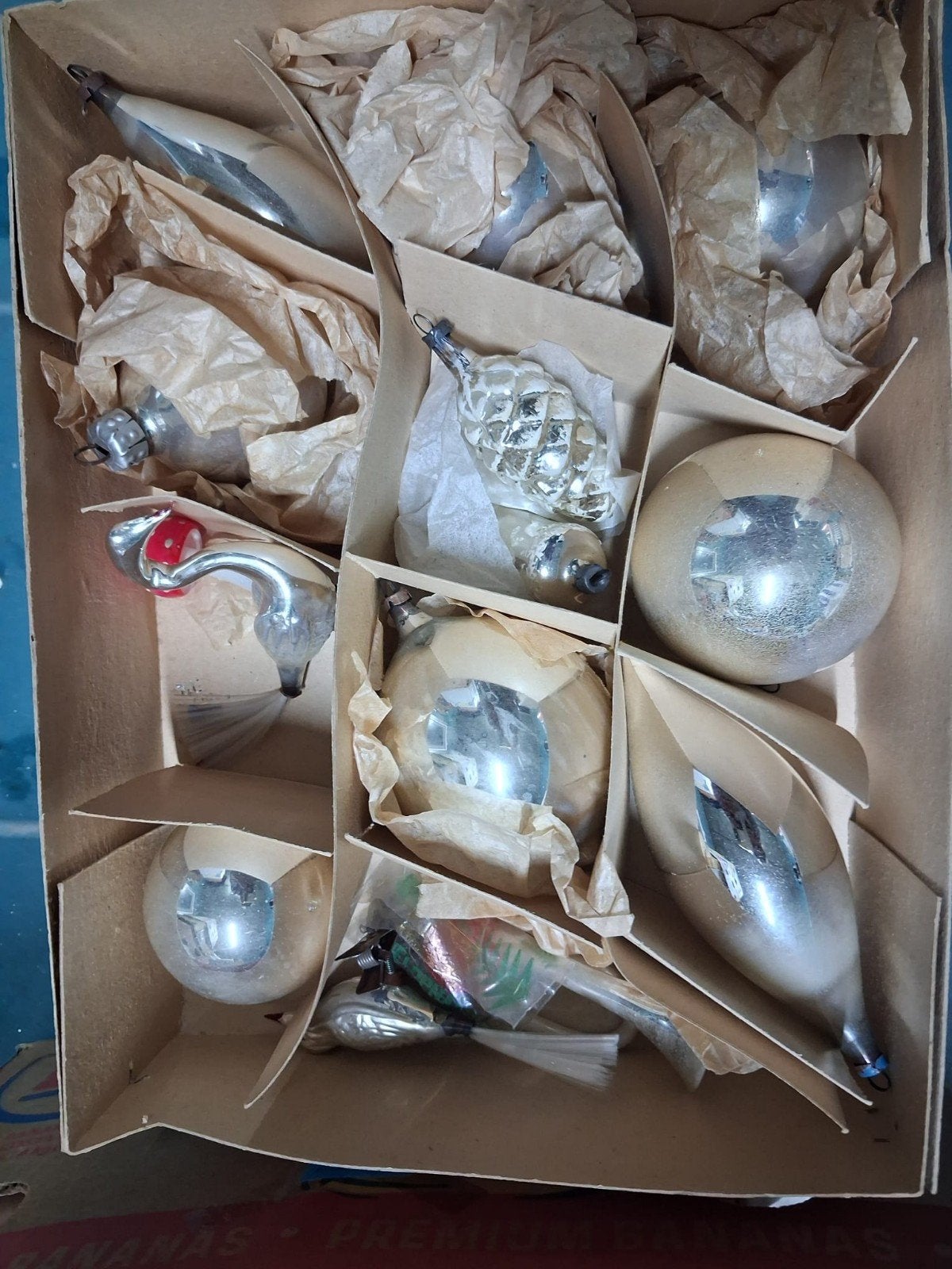 antieke kerstballen, Diversen, Ophalen