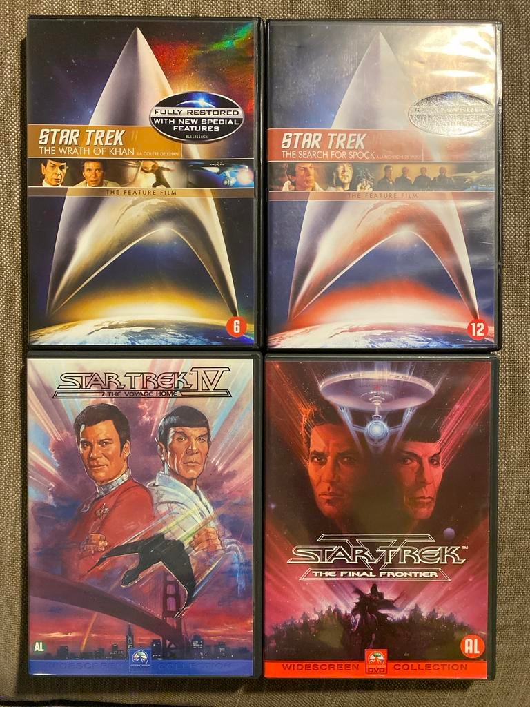 Star Trek dvd’s - Deel 2, 3, 4 & 5, Vanaf 12 jaar, Ophalen of Verzenden, Gebruikt, Science Fiction