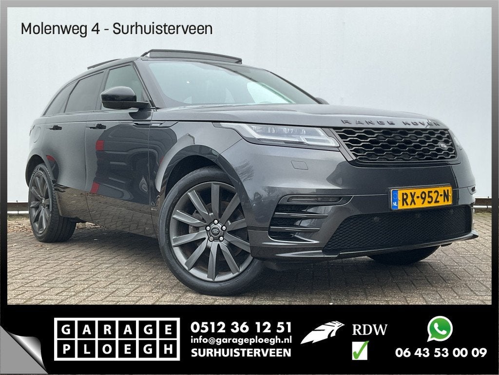 Land Rover Range Rover Velar 3.0 V6 SC AWD HSE Pano.dak Airs, Auto's, Land Rover, Automaat, Gebruikt, Euro 6, 2995 cc