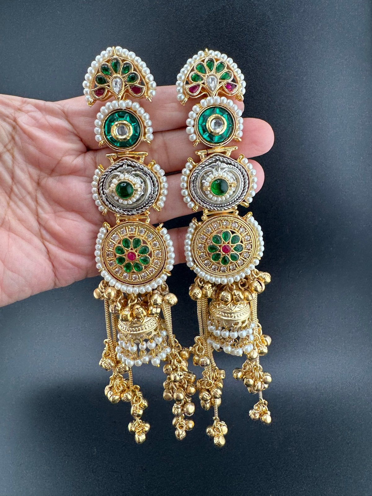 Indiase Pakistaanse Kashmiri Oorbellen, Overige materialen, Hangers, Verzenden, Nieuw