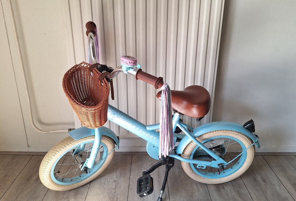 14 inch fiets meisjes, Ophalen, Terugtraprem, Gebruikt, 14 inch of minder