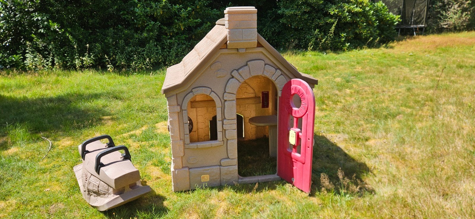 Leuk Speelhuisje (Step 2), Ophalen