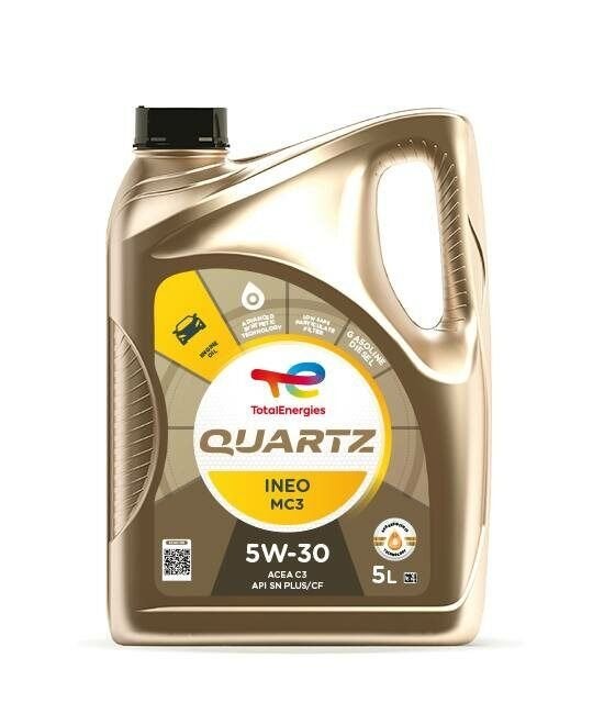 Total Quartz Ineo MC3 5W-30 (5 liter), Auto diversen, Ophalen of Verzenden