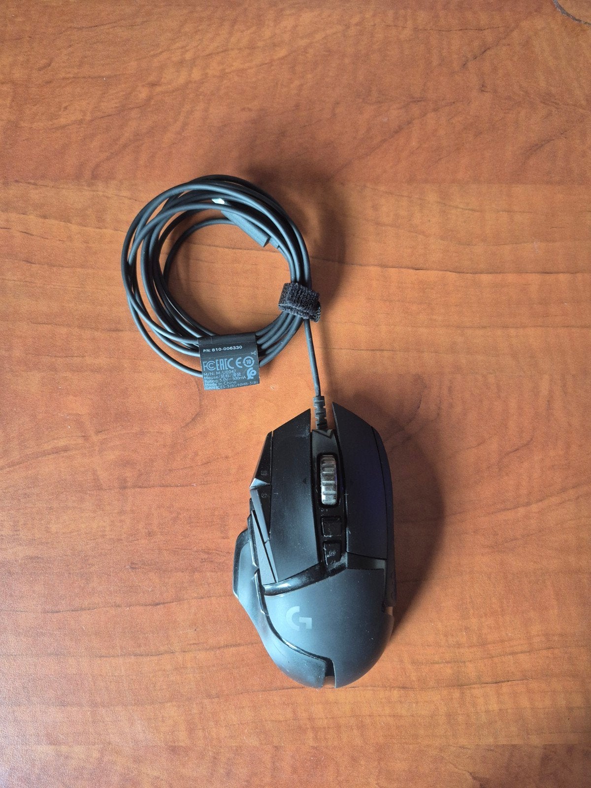 Logitech G502 HERO Gaming Muis - Bedraad, Computers en Software, Rechtshandig, Muis, Gebruikt, Ophalen of Verzenden