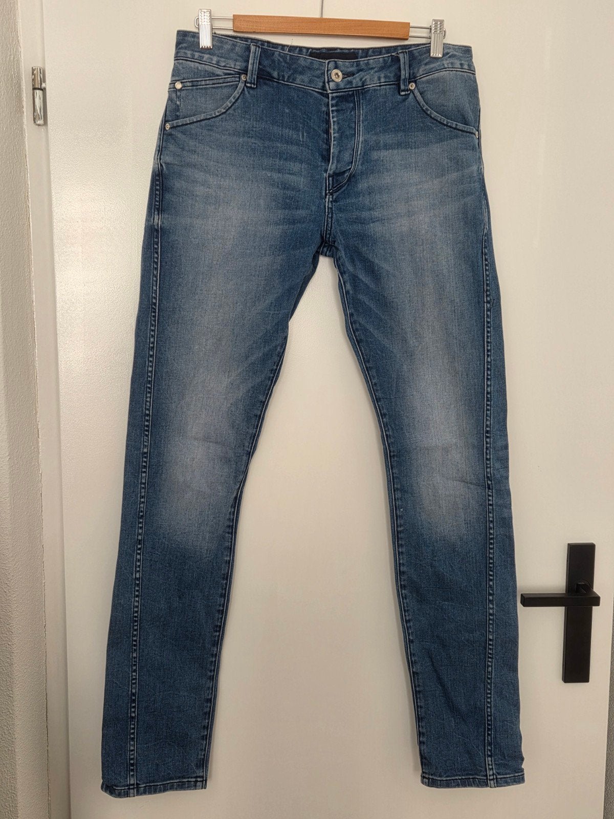 Scotch & Soda maat W31 en L34, Blauw, W32 (confectie 46) of kleiner, Ophalen of Verzenden, Zo goed als nieuw