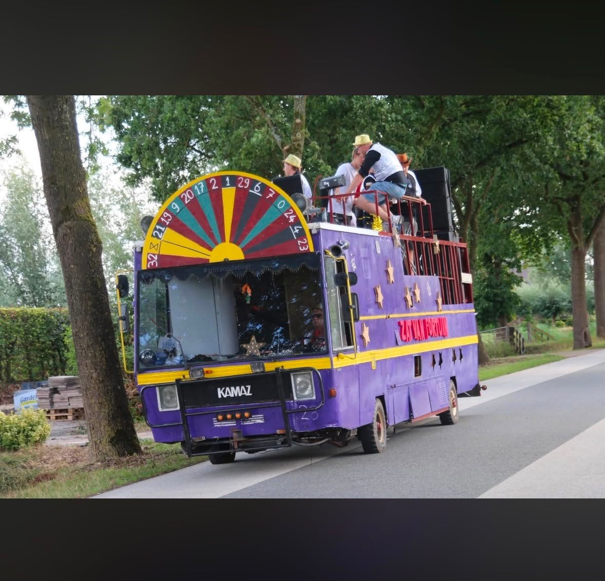 SRV wagen optocht/feestwagen, Ophalen of Verzenden, Carnaval