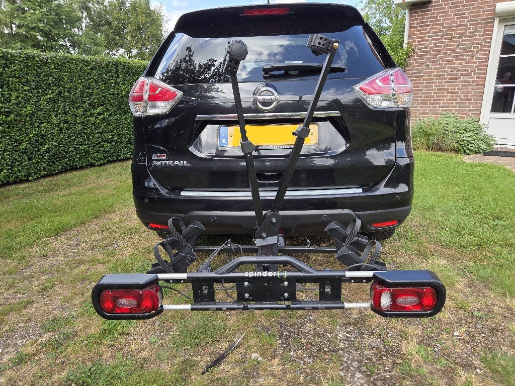 Spinder Basic kantelbare fietsendrager voor 2 fietsen, Ophalen, Gebruikt, Elektrische fiets, 2 fietsen