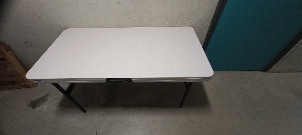 Lifetime inklapbare buffettafel, Ophalen, Gebruikt