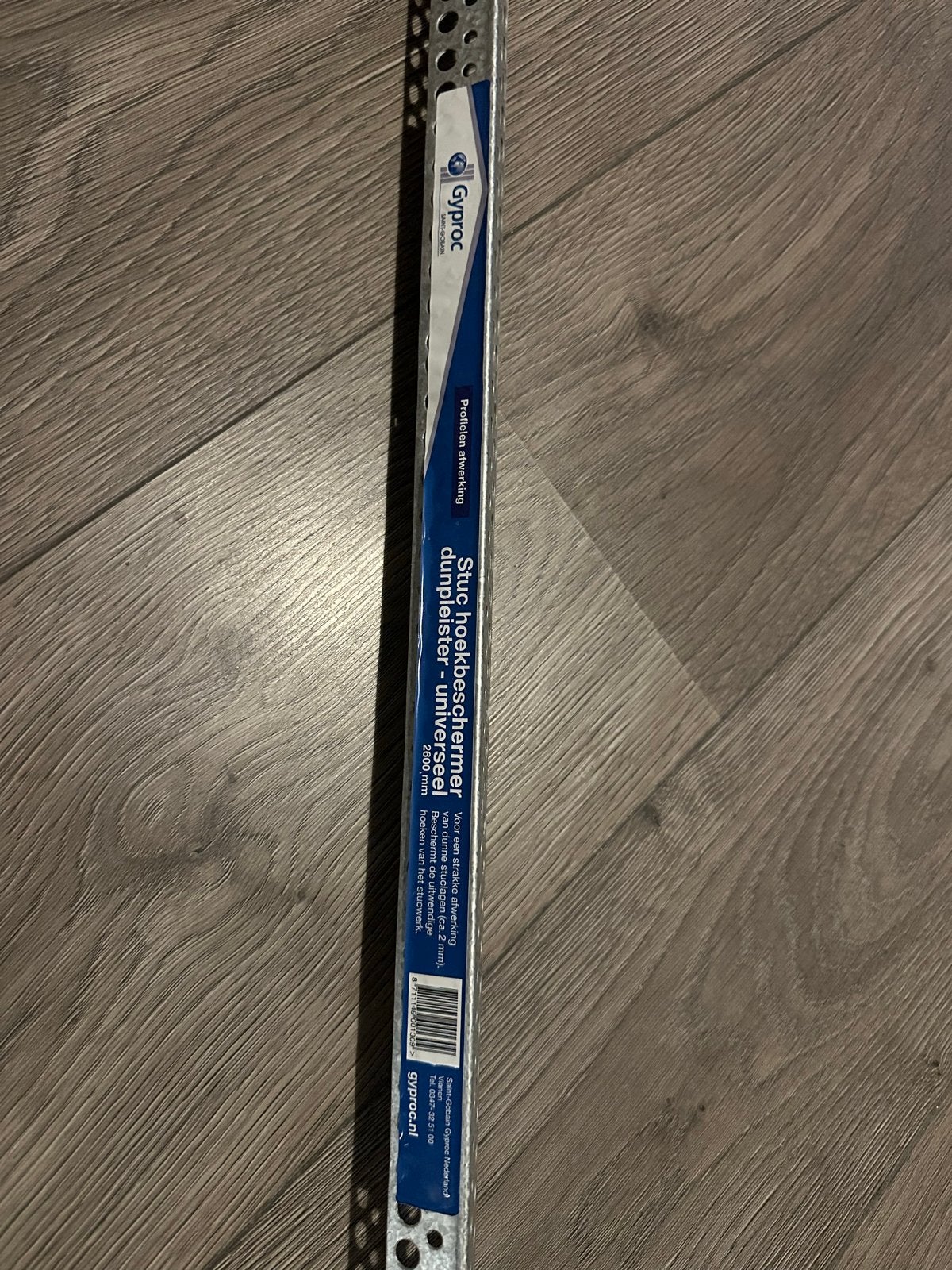 Gyproc Stuc hoekbeschermer - universeel 3000 mm, Ophalen, Overige materialen, Overige typen, Nieuw