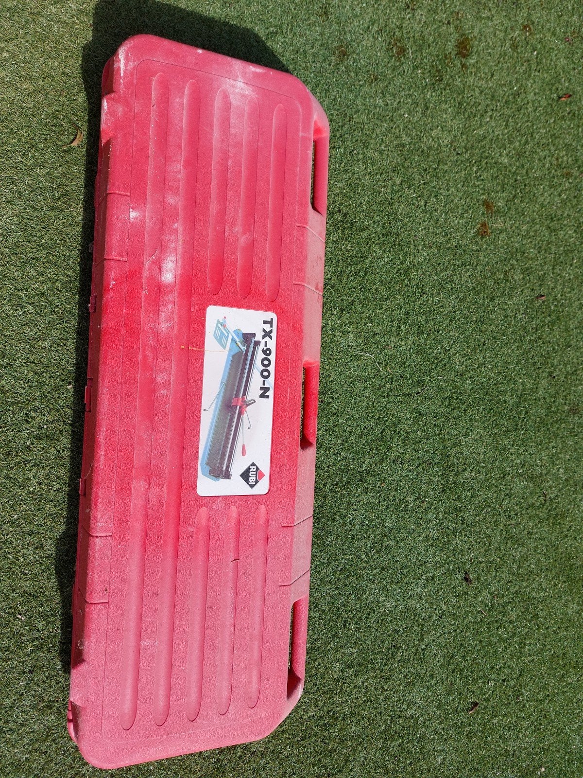 Rubi TX-900-N Tegelsnijder in Koffer, Ophalen, Gebruikt