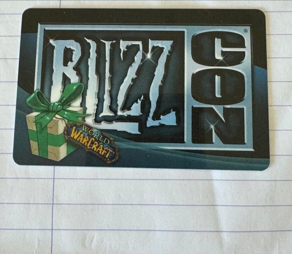 World of Warcraft Polar Bear Mount - BlizzCon 2008, Online, Nieuw, Ophalen of Verzenden, Role Playing Game (Rpg)