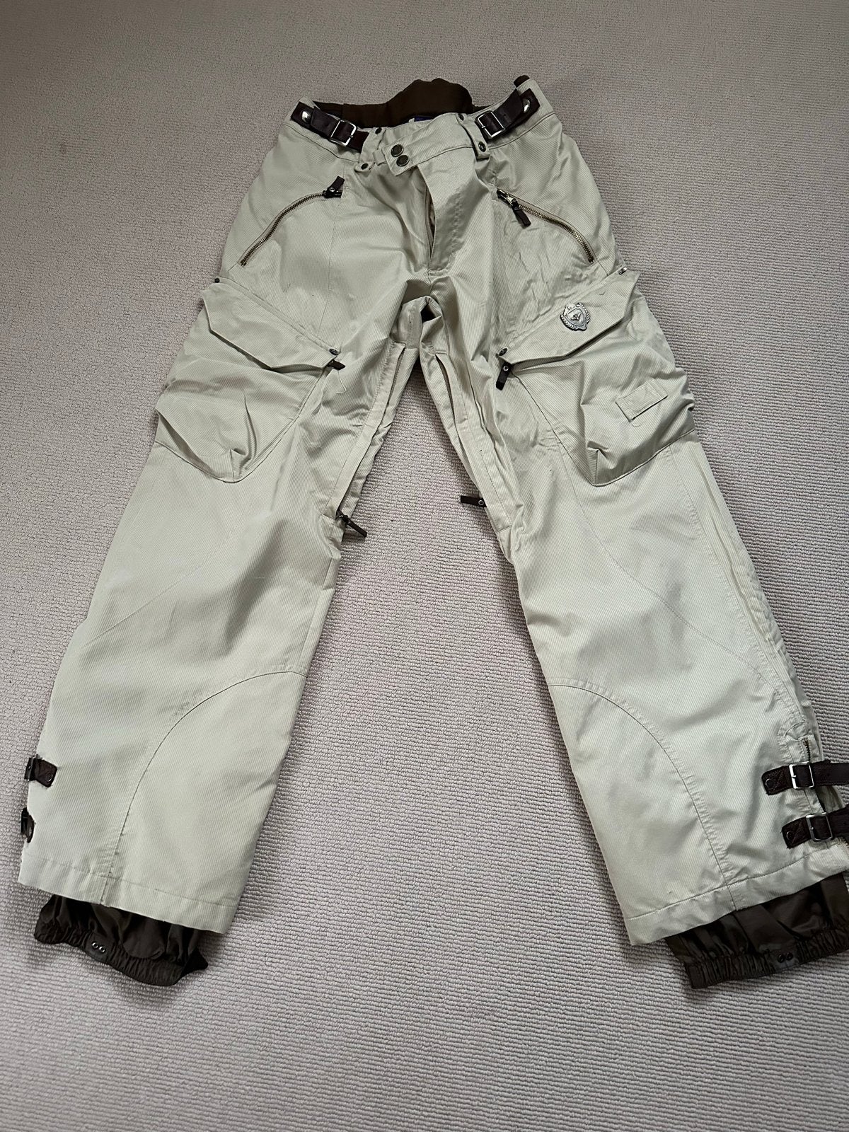 Burton Ski/snowboardbroek Dames Maat XS - Beige, Kleding | Dames, Ophalen of Verzenden, Gedragen, Maat 34 (XS) of kleiner, Broek