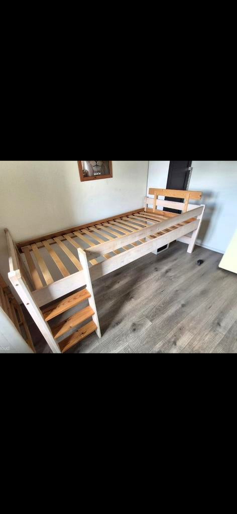 Hoogslaper, Kinderen en Baby's, Kinderkamer | Stapelbedden en Hoogslapers, Ophalen, Gebruikt, Hoogslaper